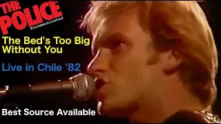 The Police - The Bed's Too Big Without You (Live in Chile '82 1st Night) RARE BEST VERSION AVAILABLE