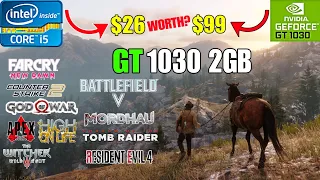 i5 3470 + GT 1030 Test in 24 Games 2023 [MANSOOR GAMING]