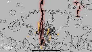 Luffy vs Kaido(fan animation) by khanimator. NO manga spoilers*