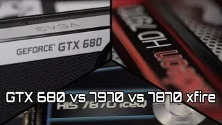 AMD Radeon HD 7870 Crossfire vs Radeon HD 7970 vs Nvidia GTX 680