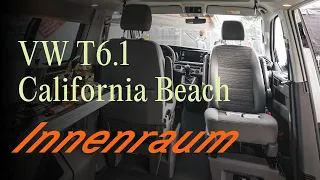 VW T6.1 California Beach: Innenraum | Off by CamperBoys 2024