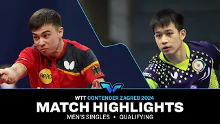 Kay Stumper vs Liao Cheng Ting | MS QUAL | WTT Contender Zagreb 2024