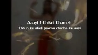 Chikni Chameli Lyrics Video
