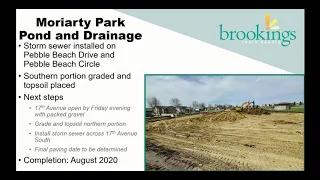 City of Brookings Progress Report | May 7, 2020