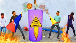 World's Biggest Firecrackers Battle 2021 || Diwali 2021 || Trending