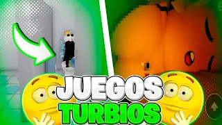 5 JUEGOS  RAROS Y TURBIOS DE ROBLOX 😨