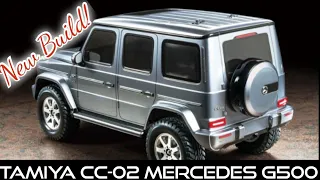 Tamiya CC-02 Mercedes G500 Part 1: Unboxing and Plans