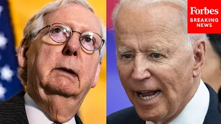 'A Stain On The Reputation Of The USA': McConnell Lambasts Biden Over Afghanistan Withdrawal