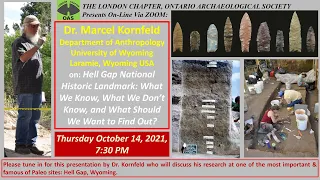 Hell Gap National Landmark: What we know, Don't Know, & Should Want to Find Out | Dr. M Kornfeld