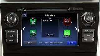 2018 Nissan Altima - Control Panel and Touch Screen Overview (if so equipped)