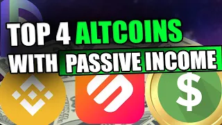 4 COINS TO 4 MILLION | Top Altcoins With Passive Income To Hold For 3-6 Months