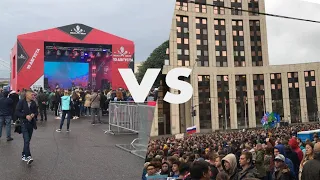 Проспект Сахарова VS Meat&Beat (10.09.2019) | Оппозиция против мэрии Москвы