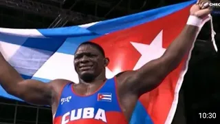 Mijain Lopez from Cuba become the first wrestler with four gold medals 🏅 | Tokyo Olympics 2021