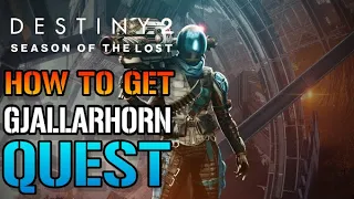 Destiny 2: Gjallerhorn Quest "And Out Fly The Wolves" How To Get The Gjallerhorn Quest & Guide