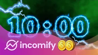 ⚡ Electric Timer ⚡ 10 Minute Countdown | Visit INCOMIFY