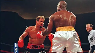Tommy Morrison (USA) vs Donovan Ruddock (Canada)  - TKO, Full Fight Highlights