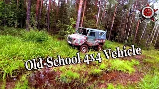 Off Road 4x4 In 1985 Soviet Made Vehicle LuAZ 969M/ЛуАЗ 969М