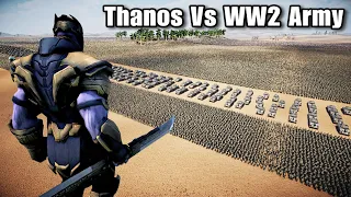 300,000 WW2 ARMY VS THANOS | Ultimate Epic Battle Simulator 2 | UEBS 2