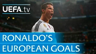 Cristiano Ronaldo - 96 European goals