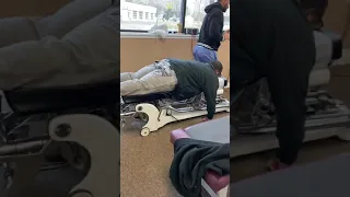 Fart on chiropractor