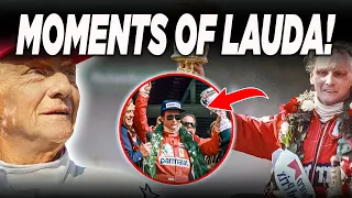 AMAZING Moments Of The Niki Lauda Brilliance