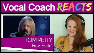 Vocal Coach reacts to Tom Petty - Free Fallin' (Live)