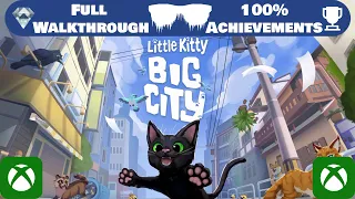 Little Kitty, Big City - New GamePass Game | Fast Achievements Guide | 1000GS