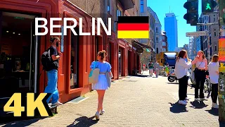 Walking in Berlin, Germany 🇩🇪: Hackescher Markt & Hackeschen Höfe , 4k, summer, travel, tourism