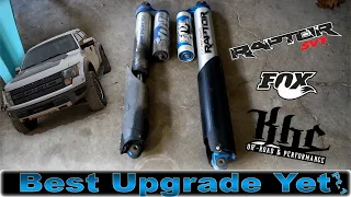 Installing Gen 2 Shocks On A Gen 1 Raptor | PT. 1