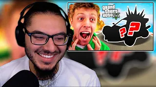 THE STRANGEST CAR EVER ON SIDEMEN GTA 5 | REACTION