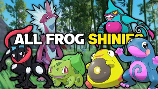 I Shiny Hunted Every Frog Pokemon