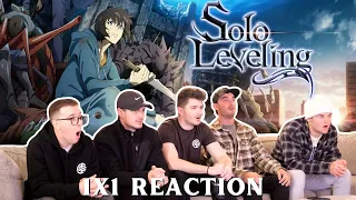 SOLO LEVELING IS HERE...Solo Leveling 1x1 "I'm Used to It" | Reaction/Review