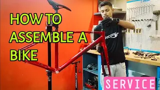 HOW TO ASSEMBLE A BIKE||TREK FX3||SERVICE