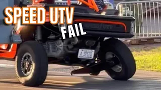 SPEED UTV - Robby Gordon Edition El Jefe breaks during demo