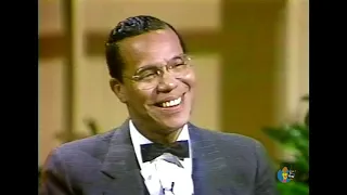Minister Louis Farrakhan on Donahue (1985) | First Appearance