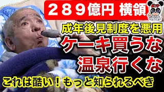 【社会の闇】制度を悪用💢一般人の老後資金をチューチュー❗【成年後見人制度の闇】