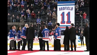 Vic Hadfield's Jersey Retired by New York Rangers | Full Ceremony