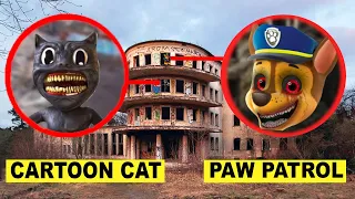 DROHNE überwacht CARTOON CAT & CHASE aus PAW PATROL FILM um 3 UHR Mittags!! | KAMBERG TV