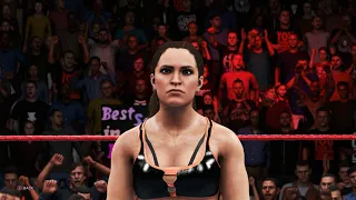 WWE 2K20 Raquel Gonzalez Entrance, Signatures, Finishers, & Victory Motion (Xbox One)