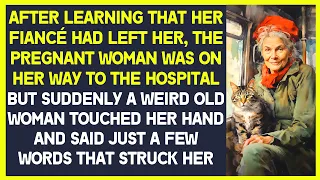 Pregnant woman, abandoned by her boyfriend, was on her way to the hospital, but met a weird old lady