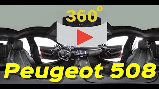 🇫🇷 Peugeot 508 pure tech interior vr 360 video