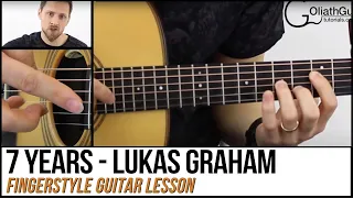 7 Years - Lukas Graham / Solo Fingerstyle Guitar Lesson