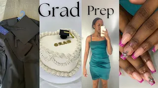 Graduation Countdown & Preparation✨| YDE outfits, nails, cake, decor, house of graduates