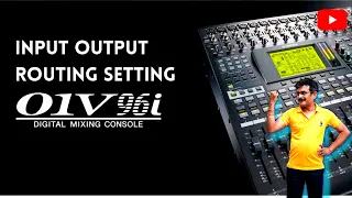 01V96i Input Output Routing Setting🔥
