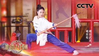 【纯享】女侠凌云秀“武功”英姿飒爽！原来武侠小说没有骗人，峨眉武术真有18般兵器 | CCTV「非遗里的中国」