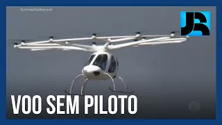 Coreia do Sul apresenta drone que pode transportar até duas pessoas sem presença de piloto