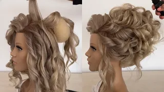 Updo hairstyle tutorial 2022 top hairstyle. Prom hairstyle