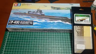 I - 400 Japanese Submarine Unboxing and Completed Build