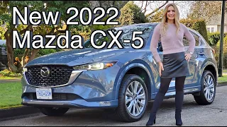 New 2022 Mazda CX-5 // Some nice updates for 2022