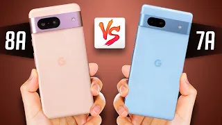 Google Pixel 8a Vs Pixel 7a - Major Upgrades Showdown